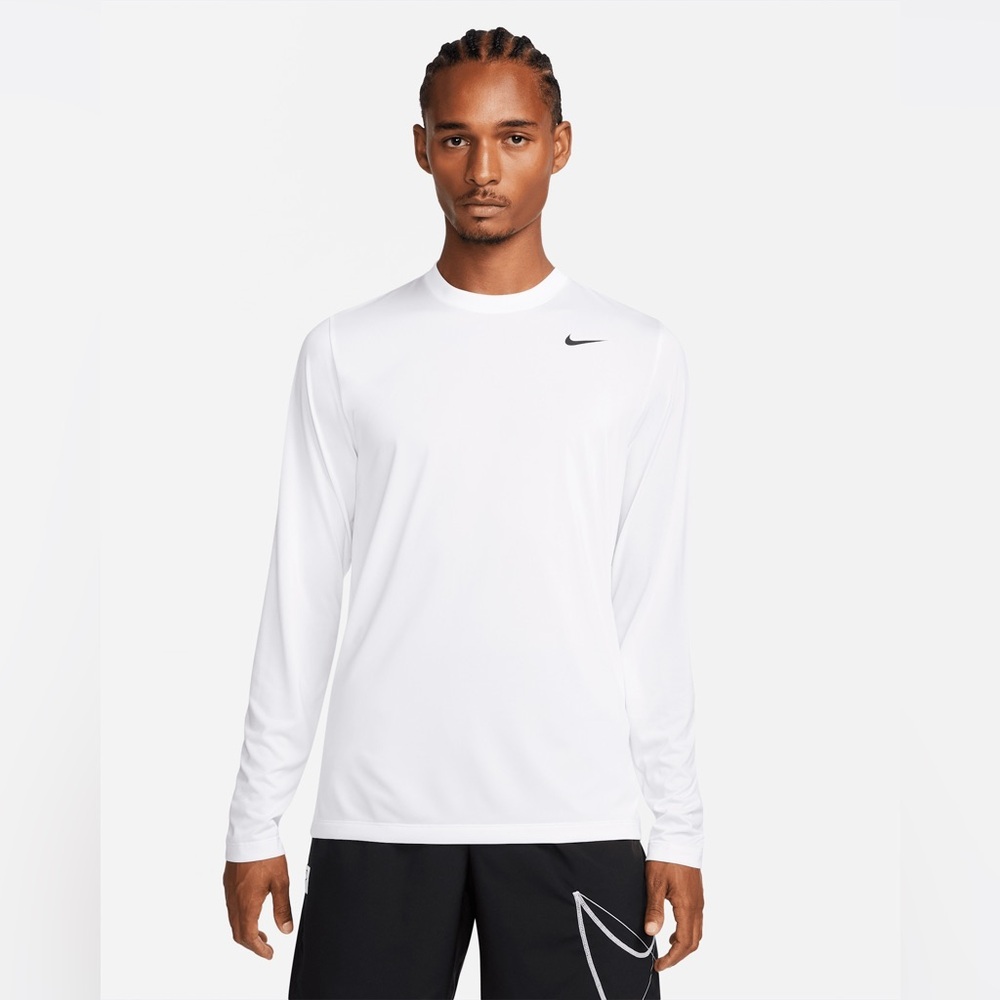 Nike Men's Classic White Long Sleeve Tee